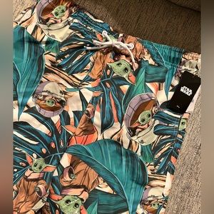 Star Wars Baby Yoda Swim Trunks Size Small